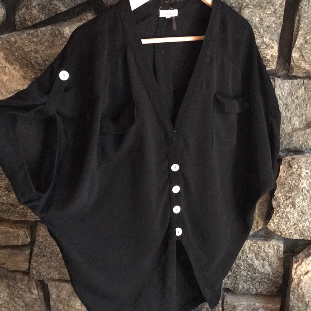 Draping blouse